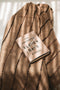 Safaary - Bazar Bizar Plaid Beige Zwart - 130x170 CM