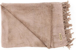 Safaary - Bazar Bizar Plaid Beton Velvet - 130x170 CM