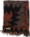 Safaary - Bazar Bizar plaid Zwart Oranje - 130x170 CM