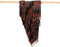 Safaary - Bazar Bizar plaid Zwart Oranje - 130x170 CM
