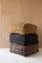 Safaary - Bazar Bizar Poef Marinezwart Oh My Gee - 60x60 CM