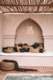 Safaary - Bazar Bizar Poef Rond 60 Hyacinth
