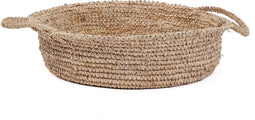 Safaary - Bazar bizar Raffia Mand Naturel Large - 43x43 CM