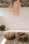 Safaary - Bazar bizar Raffia Mand Naturel Large - 43x43 CM