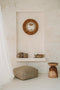 Safaary - Bazar bizar Raffia Mand Naturel Large - 43x43 CM