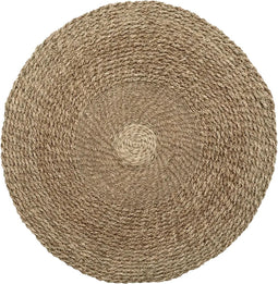 Safaary - Bazar Bizar River Tapijt Naturel Ø 90cm