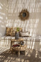 Safaary - Bazar Bizar Rotan Spiegel Naturel M - 65x65 CM