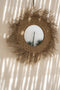 Safaary - Bazar Bizar Rotan Spiegel Naturel M - 65x65 CM