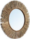 Safaary - Bazar Bizar Spiegel Naturel St Barth - 65x65 CM