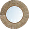 Safaary - Bazar Bizar Spiegel Naturel St Barth - 65x65 CM