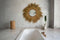 Safaary - Bazar Bizar Spiegel Naturel XL Mufasa - 130x130 CM