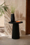 Safaary - Bazar Bizar Vaas Zwart Naturel L Sneaky - 14x14 CM