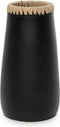 Safaary - Bazar Bizar Vaas Zwart Naturel M Sneaky - 14x14 CM