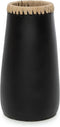 Safaary - Bazar Bizar Vaas Zwart Naturel M Sneaky - 14x14 CM