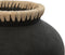 Safaary - Bazar Bizar Vaas Zwart Naturel M Styly - 29x29 CM