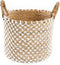 Safaary - Bazar Bizar Wasmand Naturel Wit Large - 48x39 CM