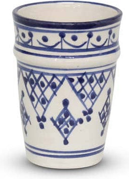 Safaary - Beker Blauw Zerbia Beldi Ø 8 x 11cm