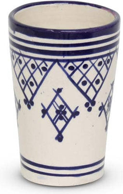 Safaary - Beker Blauw Zerbia Ø 8 x 12cm