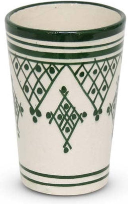 Safaary - Beker Groen Zerbia Ø 8 x 12cm