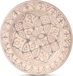 Safaary - Bord Grijs Nakhil Ø 25cm