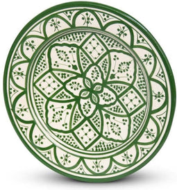 Safaary - Bord Groen Nakhil Ø 26 x 4cm