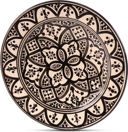 Safaary - Bord Zwart Nakhil Ø 26 x 4cm