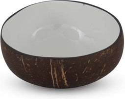 Safaary - Coconut Bowl Wit Ø 13 x 7cm