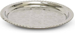Safaary - Dienblad Zilver Ø 23cm