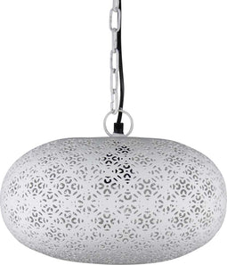 Safaary - Egyptische Hanglamp Adila Wit Ø 32 x 21cm