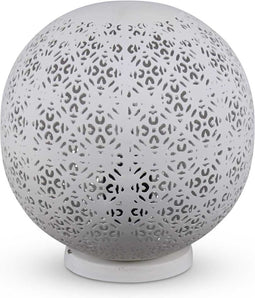 Safaary - Egyptische Tafellamp Hayda Wit Ø 20 x 20cm