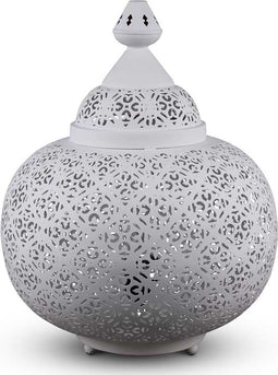 Safaary - Egyptische Tafellamp Loubna Wit Ø 33 x 40cm
