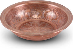 Safaary - Hamamschalen Koper Madeliefje Ø 16 x 4cm