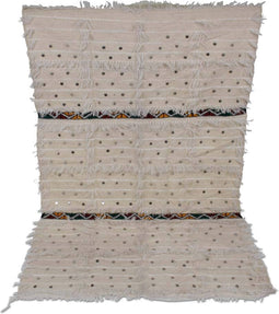 Safaary - Handira bedsprei Deken Beige 155 x 95cm