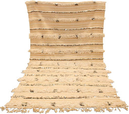 Safaary - Handira bedsprei Deken Beige - 220x120 CM