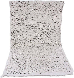 Safaary - Handira bedsprei Deken Wit 110 x 195cm