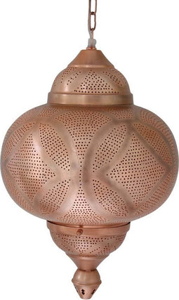 Safaary - Hanglamp Koper Nayelis Ø 33 x 49cm