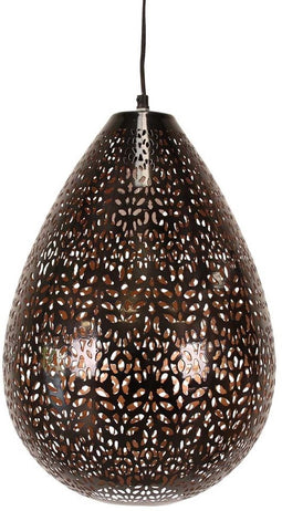 Safaary - Hanglamp Posita Zwart Ø 33 x 44cm