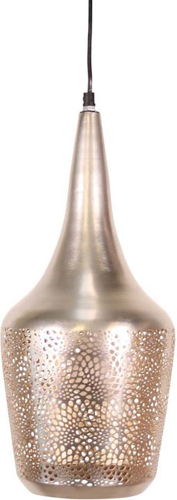 Safaary - Hanglamp Zema Zilver Ø 20 x 42cm