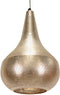 Safaary - Hanglamp Zilver-Goud Vervine Ø 29 x 42cm
