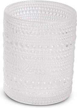 Safaary - Kaarslichthouder Glas Helder Kristal-Ø 9.5 x 11.5cm