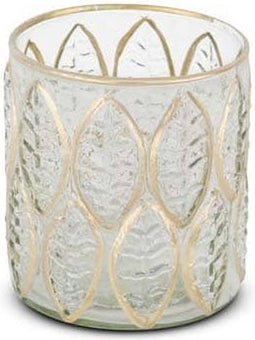 Safaary - Kaarslichthouder Goud Glas-Ø 10 x 10cm