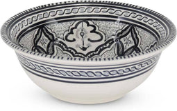 Safaary - Kom Zwart-Wit-Ø 20 x 8cm