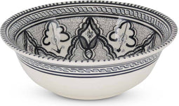 Safaary - Kom Zwart-Wit-Ø 25 x 9cm