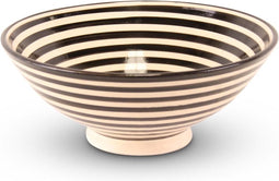 Safaary - Kom Zwart Zebra Ø 20 x 8cm