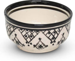 Safaary - Kom Zwart Zerbia Mya Ø 12 x 7cm