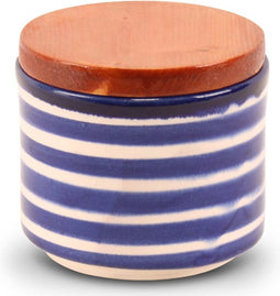 Safaary - kruidenpot Blauw Zebra - 10x10 CM