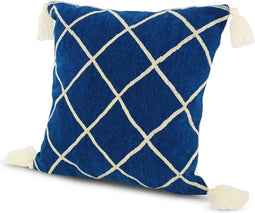 Safaary - Kussen Kelim Blauw Vierkant - 50x50 CM