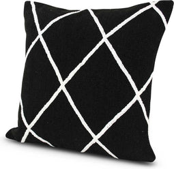 Safaary - Kussen Kelim Zwart Vierkant - 50x50 CM