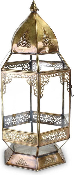 Safaary - Lantaarn Goud Large Nila - 26x26 CM