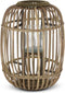 Safaary - Lantaarn Rotan Ovaal Natural Large - 31x31 CM